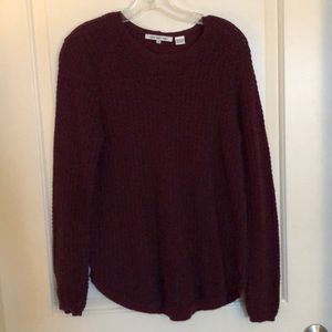 Burgundy sweater